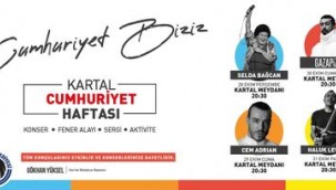 KARTAL BELEDİYESİ'NDEN CUMHURİYET'İN 98. YILINA YAKIŞIR KUTLAMA