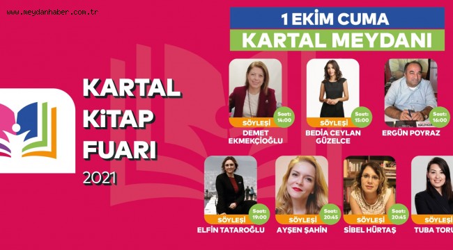 Kartal Kitap Fuarı 7. Gününde de Kitapseverleri Zengin Programla Ağırlayacak