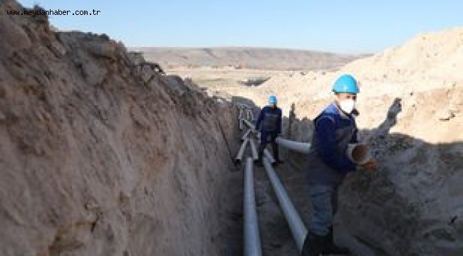 KASKİ, İNCESU İLÇESİ TAHİRİNİ MAHALLESİ'NDEKİ SU SIKINTISINI ÇÖZÜYOR