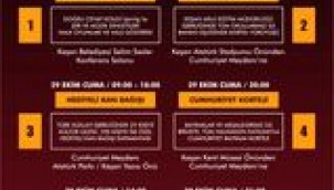 Keşan Belediyesi'nden 3 Günlük Dolu Dolu Cumhuriyet Kutlamaları