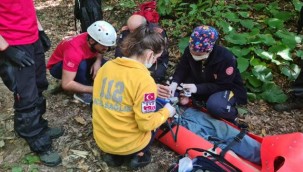 Köpek tepki verince ölümden döndü