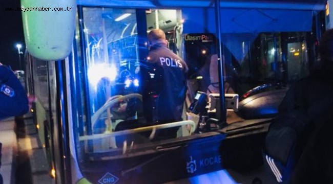 Koronavirüs hastası yolcu otobüste güçlük çıkardı
