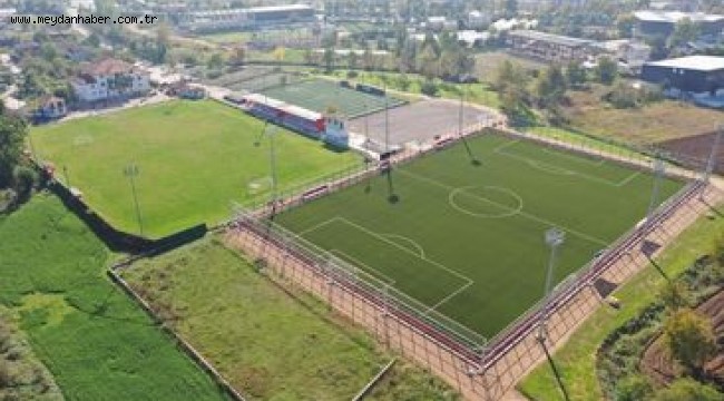 Kullar Futbol Sahası tamamlandı