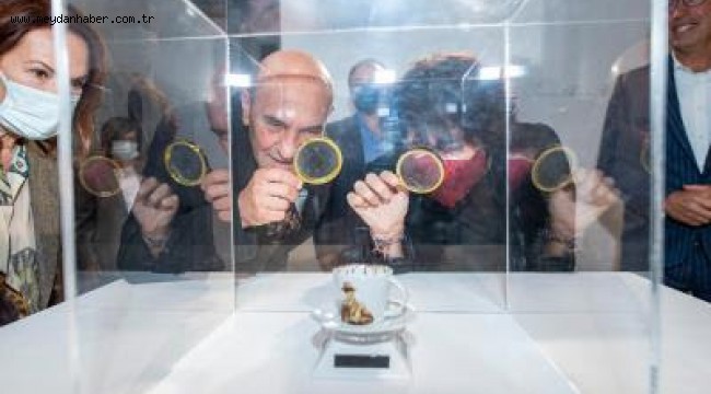 Kültürpark'ta çok özel bir sergi Başkan Soyer: "Olağanüstü bir sanatla karşı karşıyayız"