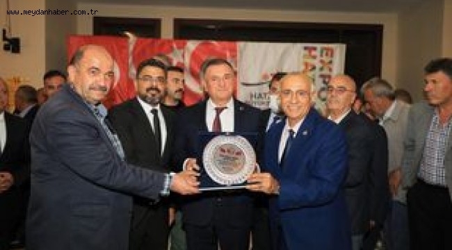 LÜTFÜ SAVAŞ HATAY'IN 15 İLÇESİNDEKİ MUHTARLARLA BİR ARAYA GELDİ