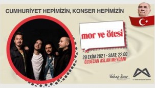 MERSİN BÜYÜKŞEHİR'İN 29 EKİM KONSERLERİ: ATHENA, MOR VE ÖTESİ İLE NECATİ VE SAYKOLAR BÜYÜKŞEHİR'DEN CUMHURİYET KONSERLERİNE DAVET