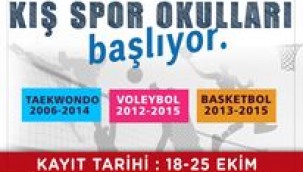 Odunpazarı'nda Kış Spor Okulları Başlıyor