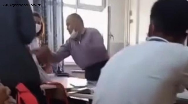 Öğrencisini döven öğretmen açığa alındı