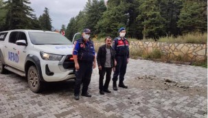 Ormanda mantar ararken kaybolan kişi bulundu