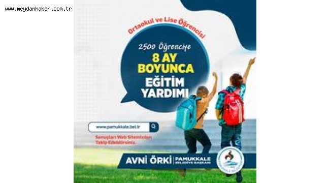 PAMUKKALE BELEDİYESİ EĞİTİM YARDIMI SONUÇLARI AÇIKLANDI