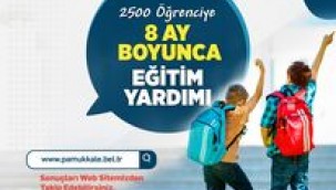 PAMUKKALE BELEDİYESİ EĞİTİM YARDIMI SONUÇLARI AÇIKLANDI