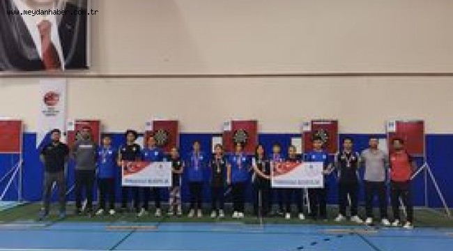 PAMUKKALE BELEDİYESPORLU SPORCULAR DARTTA 9 MADALYA KAZANDI