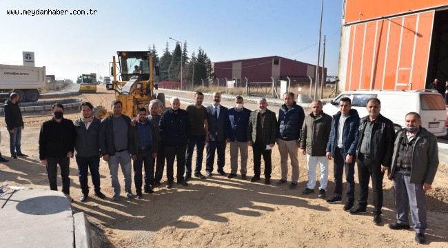 Sanayi Sitesi 12. Cadde'dede çalışmalar devam ediyor