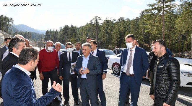 VALİ YAZICI, ALANYA'DAKİ ÇALIŞMALARI YERİNDE İNCELEDİ