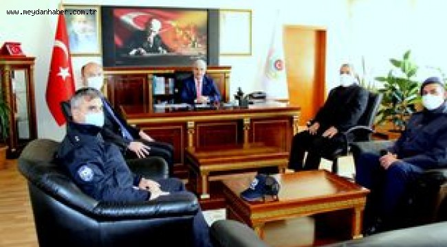 Valimiz Boztepe Kaymakamlığını Ziyaret Etti