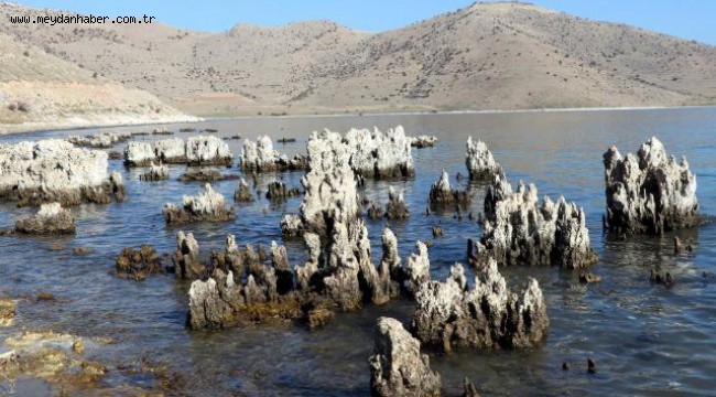 Van Gölü'nde çekilme daha da derinleşiyor