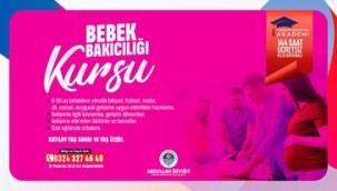 Yenişehir Belediyesinden ücretsiz bebek bakıcılığı kursu