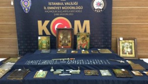 Yurt dışına kaçıracaklardı: Tarihi eser kaçakçısı 5 kişi yakalandı