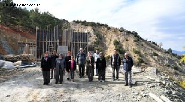 Artık onlarda şehir şebeke suyuna kavuşuyor