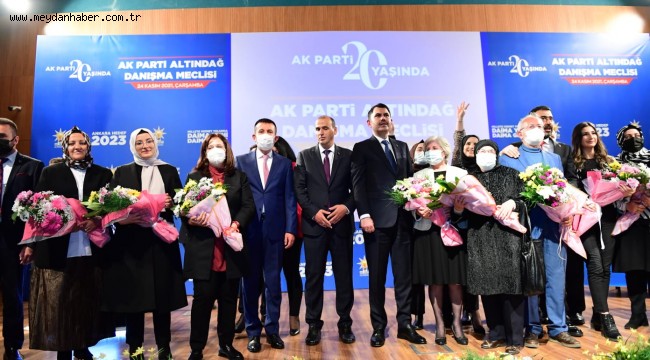 BAKAN KURUM'DAN ALTINDAĞ'A BÜYÜK DESTEK