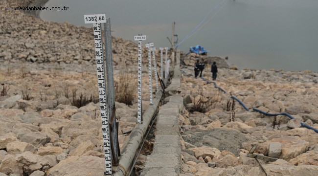 BARAJDAKİ SU SEVİYESİ %4'E KADAR DÜŞTÜ