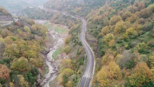 Başiskele'ye tablo güzelliğinde köy grup yolu