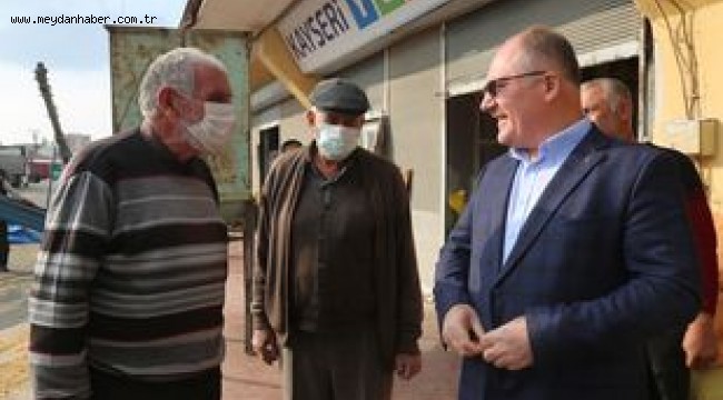 BAŞKAN BİLGİN, GERİDE KALAN 2 BUÇUK YILI ONA SORDU… 2 BUÇUK YIL SONRAKİ GÖRÜŞMEDE, ESNAFTAN BİLGİN'E TAM NOT…