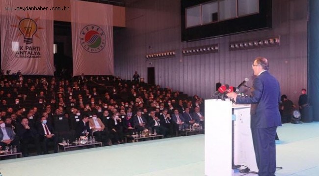 BAŞKAN BÜYÜKKILIÇ ANTALYA'DAKİ BÖLGE TOPLANTISINDA TECRÜBELERİNİ AKTARDI