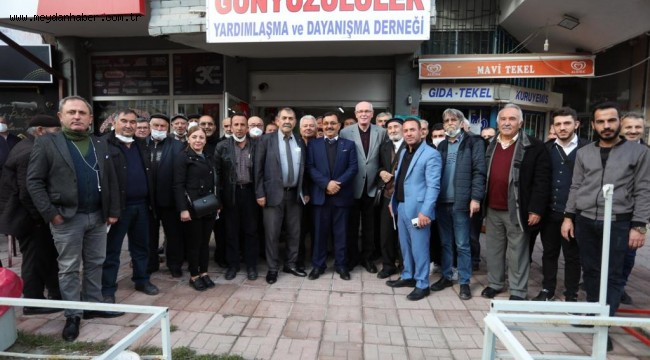 Başkan Kurt Günyüzülüler ile buluştu