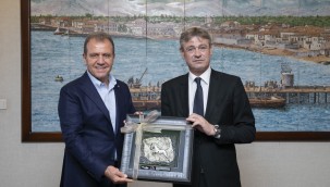 BAŞKAN SEÇER, İSVİÇRE'NİN ANKARA BÜYÜKELÇİSİ RUCH İLE BİR ARAYA GELDİ