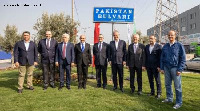 Başkan Soyer'e Pakistan Bulvarı için teşekkür