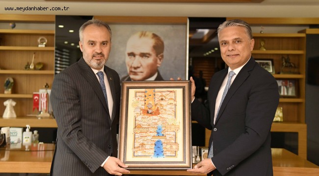 Başkanlardan Ümit Uysal'a ziyaret