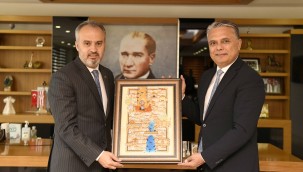 Başkanlardan Ümit Uysal'a ziyaret