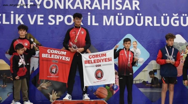 Belediye GSK sporcularının büyük başarısı