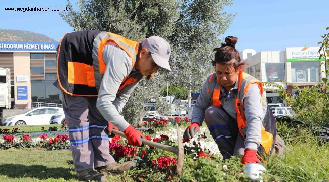 BODRUM BELEDİYESİ KENTİ DOĞAL GÖRÜNTÜSÜNE KAVUŞTURUYOR