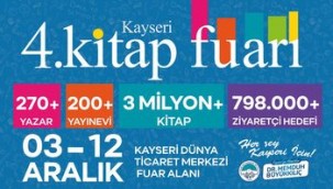 BÜYÜKŞEHİR 4. KİTAP FUARI, KİTAPSEVERLERLE BULUŞUYOR