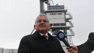 BÜYÜKŞEHİR'İN YENİ ASFALT PLENTİ, SAATTE 240 TON ASFALT ÜRETECEK