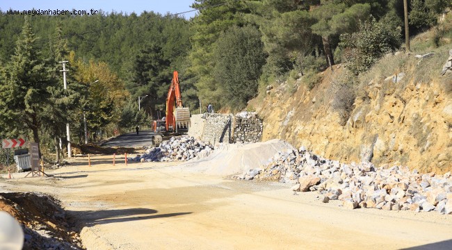 Büyükşehir Kavaklıdere'nin Ana Caddesini Yeniliyor