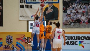 BÜYÜKŞEHİR MSK KADIN BASKETBOL EKİBİNDEN EZİCİ GALİBİYET