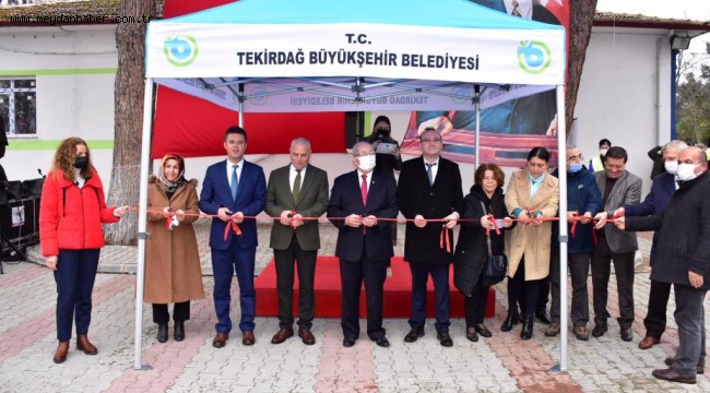 BÜYÜKŞEHİR YOL YAPIMINDA BAŞLATTIĞI ATILIMA DEVAM EDİYOR