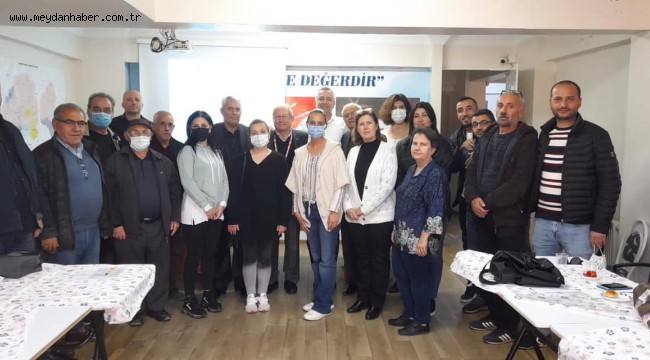 CHP Menemen'de gündem öbek çalışması   İlçe Başkanı Ömer Güney; " Seçimden seçime değil, her an…"