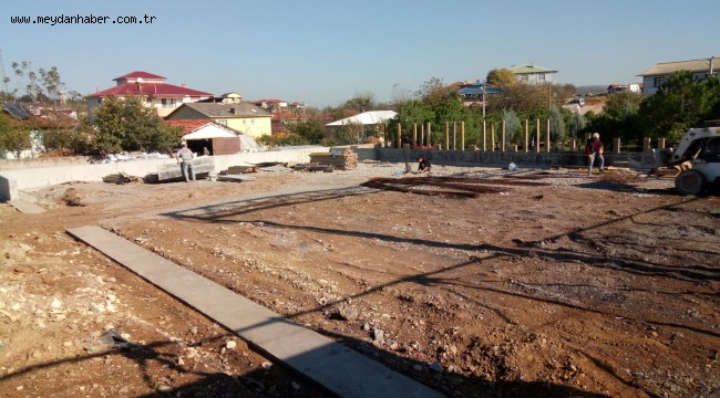 Dilovası Çerkeşli'deki sahada yoğun çalışma