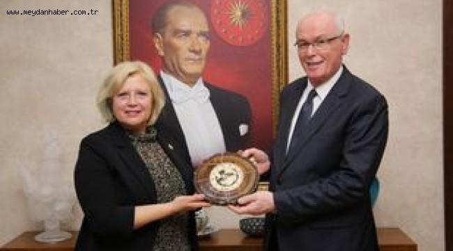 ERBALDER Başkan Kurt'u ziyaret etti