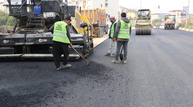 HBB ALTYAPISI TAMAMLANAN YOLLARI YENİLİYOR