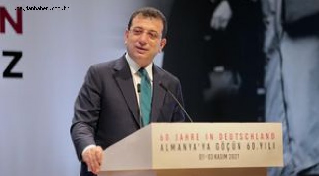 İMAMOĞLU'NDAN 'MÜLTECİ' UYARISI: İNSANLARIN HUZURUNU DÜŞÜNMEKSİZİN HAREKET ETMEK TALİHSİZLİK