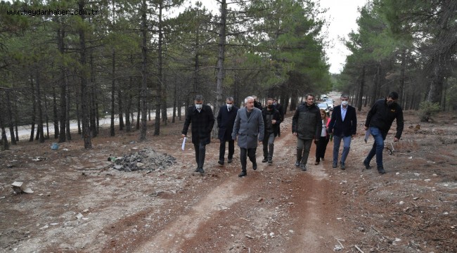 Isparta'da 110 bin metrekarelik alanda Millet Ormanı kuruluyor