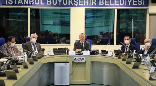 İSTANBUL'DA 465 MÜDAHELE NOKTASI BELİRLENDİ