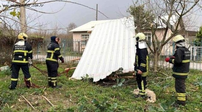 İtfaiye 2 günde 143 olaya müdahale etti