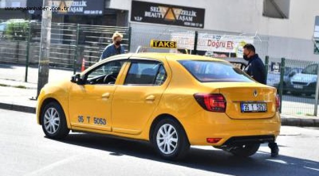 İzmir zabıtasından "kısa mesafe" denetimi Sivil zabıta ekipleri yolcu gibi bindikleri taksileri denetledi