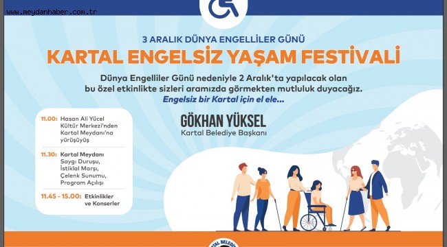 Kartal Belediyesi'nden "Engelsiz Yaşam Festivalİ